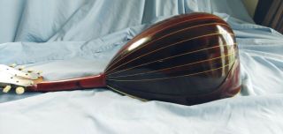 The C.  A.  Nightingale Vintage Bowl Back 8 - String Mandolin Evansville Ind. 8