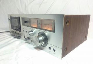 Vintage AKAI STEREO CASSETTE PLAYER RECORDER MODEL GXC - 706D Japan Made 3