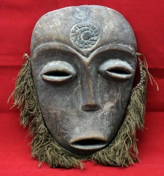 Vintage Wooden African Mask