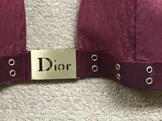 Rare Vintage Christian Dior by John Galliano Bikini top.  without tags 2