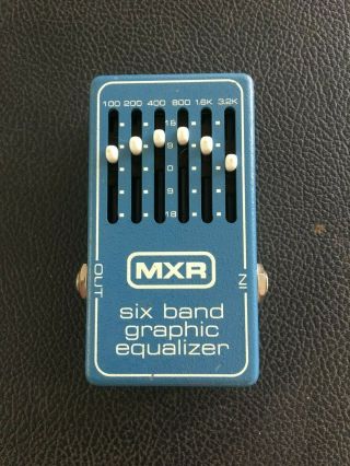 Mxr Vintage 6 Band Eq (blue Box)