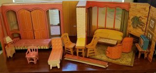 Vintage 1964 Mattel Barbie Dream House Owner