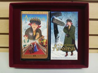 Vintage Anastasia Widescreen Collector ' s Edition VHS Art Book Script And More 7