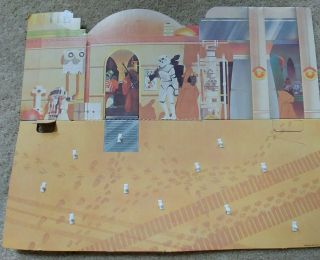 Star Wars Vintage Kenner Cantina Adventure Playset 1978 Backdrop Sears