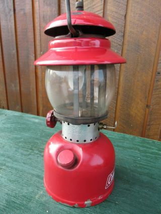Vintage Coleman Lantern RED Model 200 Made in Canada Dated 8 69 1969 6