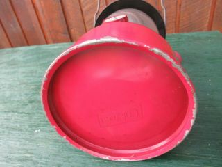 Vintage Coleman Lantern RED Model 200 Made in Canada Dated 8 69 1969 8