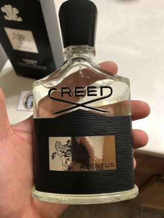Creed Aventus Men ' s Eau De Parfum 3.  3 oz.  18F21 Rare Tinted Batch 3