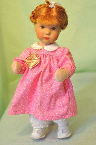 Vintage Kathe Kruse Doll 10 " Tagged Kathe Kruse Modell Ex