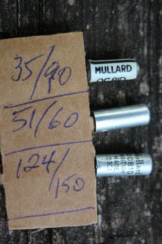 Mullard Oc81d - Rare Vintage 1960 