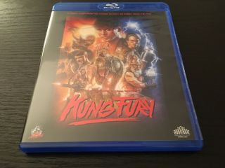 Kung Fury (blu - Ray) Kickstarter Backer Reward,  Rare Oop