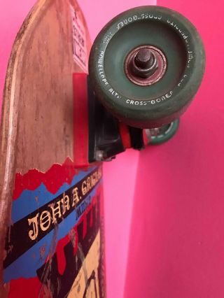 Vintage Vision Old School Skateboard John A Grigley Mini 2 Complete NOS Trackers 2