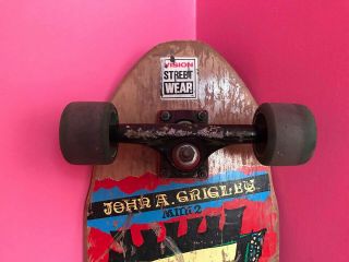 Vintage Vision Old School Skateboard John A Grigley Mini 2 Complete NOS Trackers 6