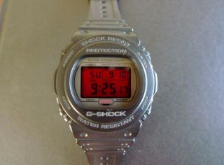 Vintage 2003 Casio G - Shock 20th Anniversary Limited Model Dw - 5700ml Screw Back