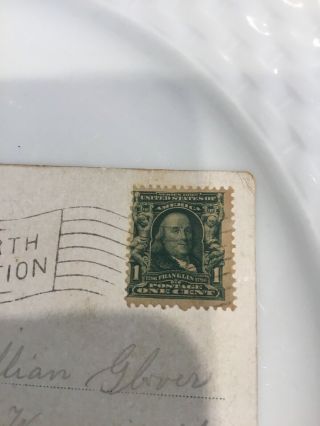 Benjamin Franklin One Cent Stamp Rare 3