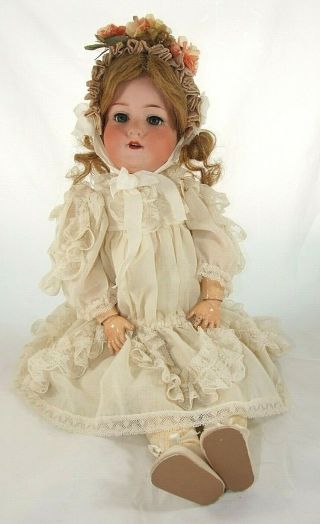 Antique German Armand Marseille Bisque Head Doll 24 Inches
