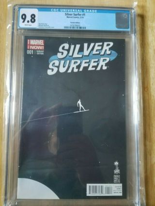 Silver Surfer 1 Francavilla 1:50 Variant Cgc 9.  8 Rare Hard To Find @ 9.  8