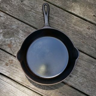 Vintage GRISWOLD Cast Iron SKILLET Frying Pan 5 LARGE BLOCK LOGO 5