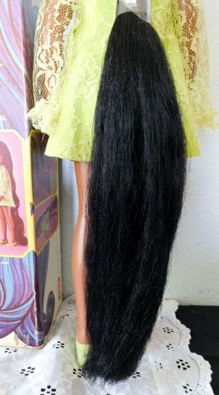1969 AA CRISSY Doll Rare Hair to Floor African American Ideal All Orig.  MIB 7