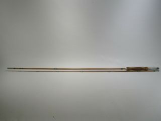Vintage Split Bamboo 2 Piece Fly Rod Signed 103 Inches