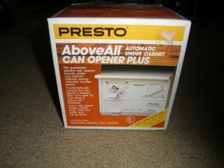 & Vintage Presto Aboveall Can Opener Plus 05600