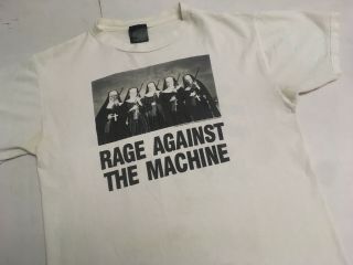 Vintage 1997 Rage Against The Machine Nuns With Guns Shirt Tour M Ratm