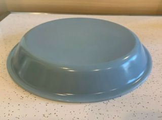 Vintage Pyrex Delphite Blue Glass 210 10” Pie Plate 4