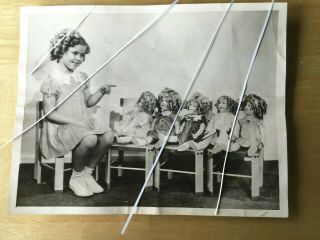 1935 Shirley Temple Vintage Rare Photo