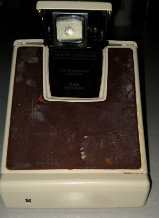 Vintage Ivory Polaroid SX - 70 Land Camera Model 2 Includes FILM & Has been 5
