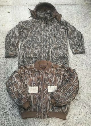 Vtg Columbia Jacket Parka Hooded Woodland Camo Hunting Coat 2 In1 Liner Size Xl