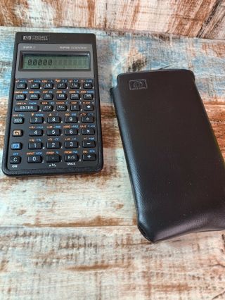 Vintage Hp 32sii Scientific Calculator W/ Sleeve