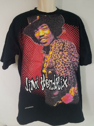 Vintage 1995 Jimi Hendrix Experience Hendrix Inc.  Size Xl T Shirt Black