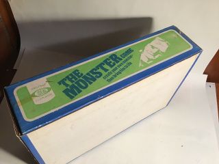 VINTAGE 1970 ' S IDEAL THE MONSTER GAME W/ BOX - 4