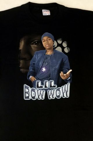 Vintage Lil Bow Wow The Scream Tour 2001 T - Shirt - Large Unworn