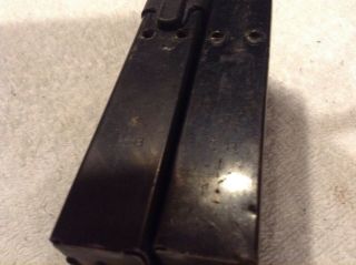 2 Vintage M - 1 Carbine Magazines Marked Ibm Cb Stampted