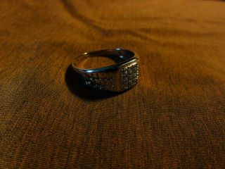 Vintage 10K Gold and Diamonds Men ' s Ring by the Danbury.  4.  5g Total Weight. 4