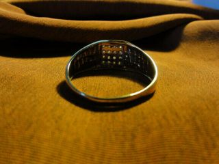Vintage 10K Gold and Diamonds Men ' s Ring by the Danbury.  4.  5g Total Weight. 5
