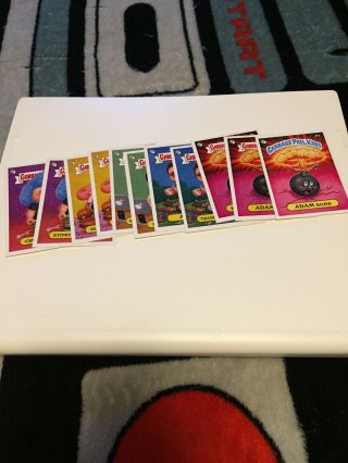 Garbage Pail Kids The Hundreds Adam Bomb Fan Art Promo Card And Set Rare Only 15