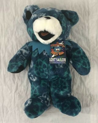 Grateful Dead Bear Lost Sailor Teddy Plush Doll Glen Falls York 1979 Vtg