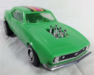 Rare Vintage Processed Plastic Mad Models Big Thunder 1967 396 Camaro 4