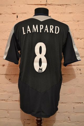 Vintage Fc Chelsea London Football Shirt 2004/2005 Soccer Jersey 8 Lampard