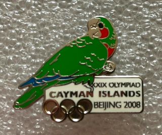 Cayman Islands - Beijing 2008 Olympic pins set - the most pins RARE 2