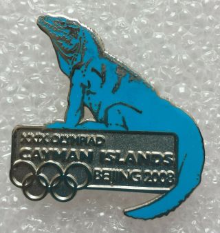 Cayman Islands - Beijing 2008 Olympic pins set - the most pins RARE 3