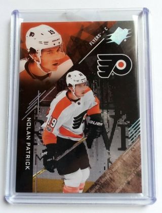 2017 - 18 Upper Deck Spx Rookie Nolan Patrick /19 Sp Rare Only One On Ebay