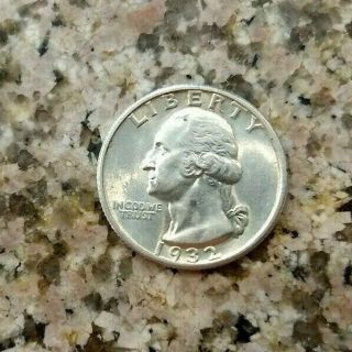 Very Rare 1932 S Washington Silver Quarter 25c Top Key Date Sharp N/r