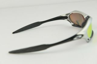 Oakley SPLICE FMJ Silver - Polished Black/Fire Iridium Sunglasses Rare 7