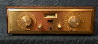 Vintage H.  H.  Scott Type 330 - D Stereo Am - Fm Receiver With Wood Case