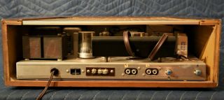 Vintage H.  H.  Scott Type 330 - D Stereo AM - FM Receiver With Wood Case 4