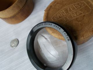 Vintage Carl Zeiss Jena Magnifier Magnifying Glass Loupe lens 2