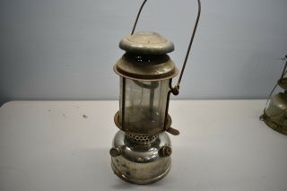 Vintage / Antique Rare Hasag Model Chrome Camping Lantern Lamp - Sweden Jen