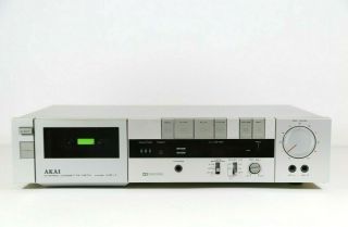 Vintage Akai Hx - 1 Stereo Cassette Deck Player Recorder - And